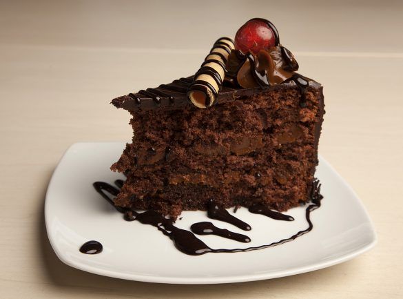 tarta de chocolate con dulce de leche